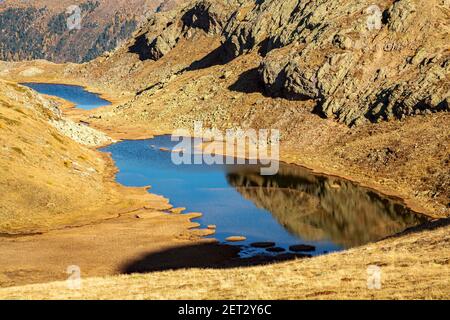 Val Viola im Herbst, Bormio (IT) Stockfoto