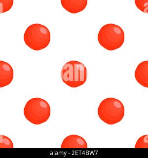 Illustration zum Thema große Muster identische Arten Fisch Kaviar, Ei gleiche Größe. Eiermuster aus frischem Fischkaviar für farbigen Druck auf Wallpa Stock Vektor