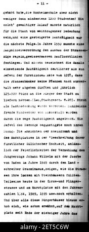 Paul Sültenfuß (1872-1937), das Düsseldorfer Wohnhaus bis zur Mitte des 19. Jahrhundert (Diss. TH Aachen), 1922, S. 11. Stockfoto