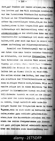 Paul Sültenfuß (1872-1937), das Düsseldorfer Wohnhaus bis zur Mitte des 19. Jahrhundert (Diss. TH Aachen), 1922, S. 120. Stockfoto