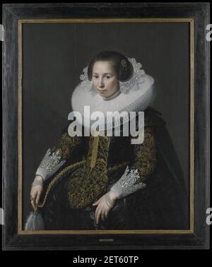 Paulus Moreelse - Porträt von Catharina van Voorst (1595-1650) Stockfoto