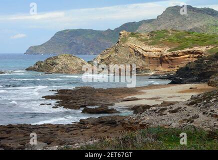 Argentiera, Nordwest-Küste Sardiniens, Italien Stockfoto