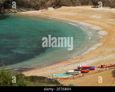 Argentiera, Nordwest-Küste Sardiniens, Italien Stockfoto