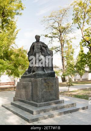 Russland, Krim, Feodosia 18. September 2020-EIN Denkmal für Vita Korobkow-ein Pionier Held, ein Partisane des Großen Vaterländischen Krieges, im Jahr 1959 in Feod geschaffen Stockfoto