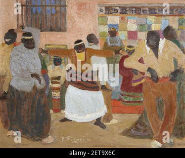 Pedro Figari - Candombe (MASP). Stockfoto