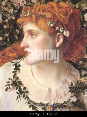 Perdita Anthony Frederick Augustus Sandys. Stockfoto