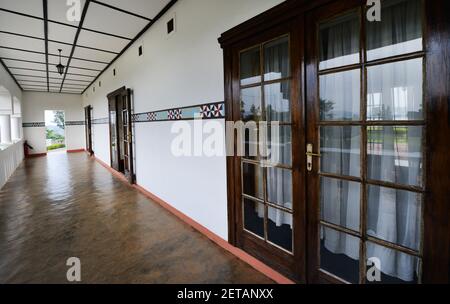 Der König Mutara Rudagigwa Palast aus dem Jahr 1931 dient als Museum-Galerie, Huye Ruanda. Stockfoto