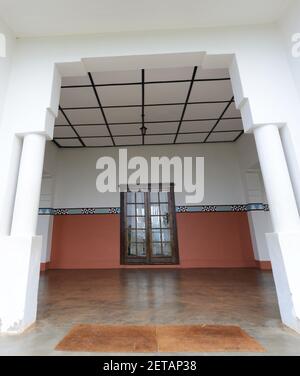 Der König Mutara Rudagigwa Palast aus dem Jahr 1931 dient als Museum-Galerie, Huye Ruanda. Stockfoto