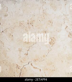 Travertin Stein Hintergrund in hoher Auflösung Stockfoto