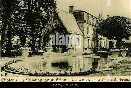 Pessac - château la Mission Haut Brion 1. Stockfoto