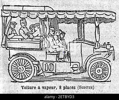 Rami JMK 897H – Scotte 1892 Voiture à Vapeur 1:43 – Made In France
