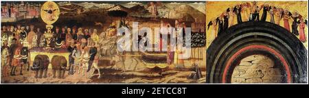 Petrarch-Triumphe-zanobi-1465-2. Stockfoto