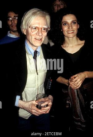 Andy Warhol, Margaret Trudeau 1978 Foto von Adam Scull-PHOTOlink.net Stockfoto