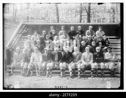 Phila Phils in Hot Springs, Ark. März 1912 Stockfoto