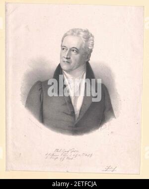 Philipp Ferdinand Graf von Grünne (1762–1854) 1830 Andreas Staub (1806–1839) invnr PORT 00097183 01. Stockfoto