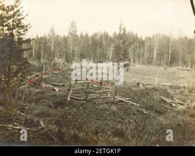 Foto 069 - Blick auf die offene Mine. Stockfoto