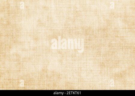 Natürliche Vintage braun Farbe Leinen Textur Hintergrund oder Grunge Leinwand Stoffabstrakt Stockfoto