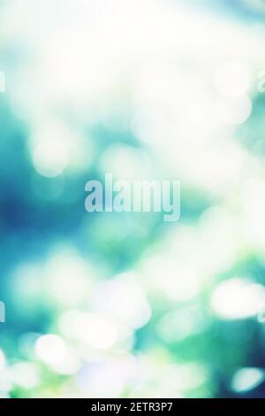 Abstrakt blau weihnachten Bokeh Hintergrund Stockfoto