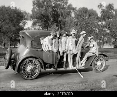 MACK SENNET BADESCHÖNHEITEN UM 1920 Stockfoto