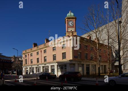 Birmingham Stadtzentrum Wahrzeichen Reflex Birmingham in der Nähe Centenary Square Stockfoto