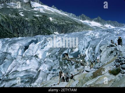 Gletscher Stockfoto