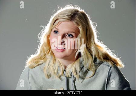 GOLDMEDAILLENGEWINNER IN PEKING REBECCA ADLINGTON 29/11/2008. BILD DAVID ASHDOWN Stockfoto