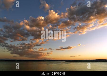 Deutschland, Baden-Würtemberg, Bodensee (Bodensee), Meersburg Stockfoto
