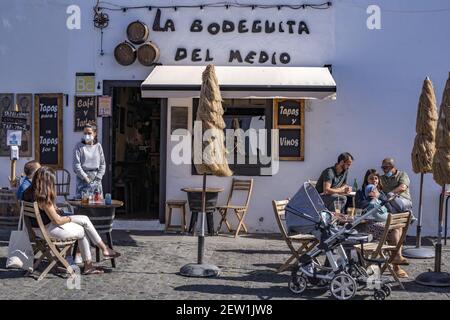 Spanien, Kanarische Inseln, Insel Lanzarote Teguise Stockfoto