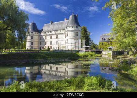 Frankreich, Indre et Loire, Loire-Tal, das von der UNESCO zum Weltkulturerbe erklärt wurde, Azay-le-Rideau, Schloss Islette, die Château de l'Islette schützten die geheimen Liebschaften der Bildhauer Auguste Rodin und Camille Claudel Stockfoto