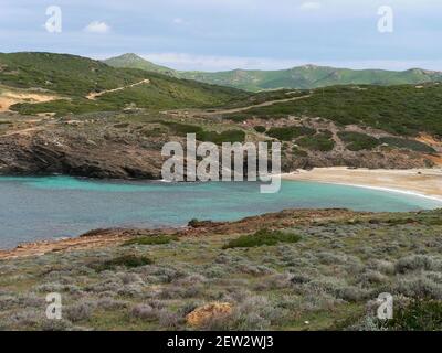 Argentiera, Nordwest-Küste Sardiniens, Italien Stockfoto