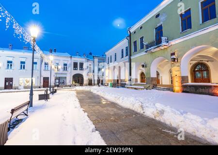Altstadt von Krosno. Rzeszow, Subcarpathia, Polen Stockfoto