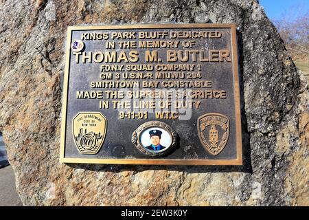 9/11 Denkmal Kings Park Long Island New York Stockfoto