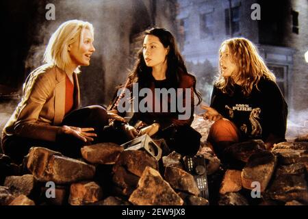 Cameron Diaz, Lucy Liu, Drew Barrymore, 'Charlie's Angels' (2000) Sony Pictures Releasing. Bildquelle: Darren Michaels/Sony Pictures Releasing/The Hollywood Archive - Aktenzeichen # 34082-626THA Stockfoto