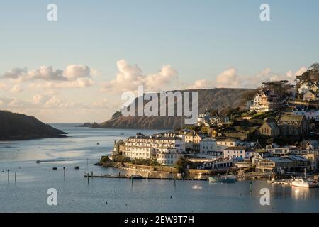 Salcombe, Süd Devon, Blick vom Snape Point Stockfoto