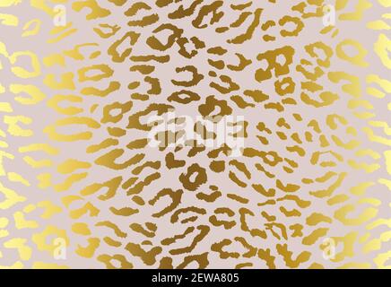 Leopard Hintergrund. Nahtloses Muster.Tierdruck. Geparden-Druck. Vektorgrafik Stock Vektor