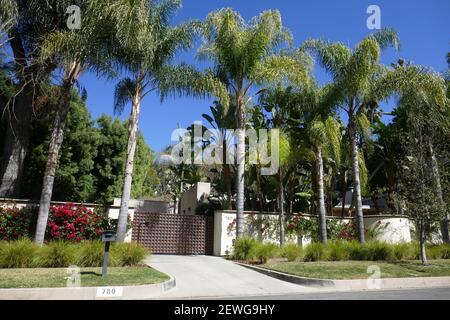 Pasadena, California, USA 2nd. März 2021 EIN allgemeiner Blick auf die Atmosphäre des Hauses des Schauspielers Steven Yeun am 2. März 2021 in Pasadena, Kalifornien, USA. Foto von Barry King/Alamy Stockfoto Stockfoto