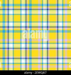 Regenbogen Pastell Plaid nahtlose Muster für Mode-Textilien und Grafiken Stockfoto
