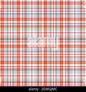 Regenbogen Pastell Plaid nahtlose Muster für Mode-Textilien und Grafiken Stockfoto