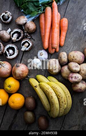Nahaufnahme aus großem Winkel Stockfoto