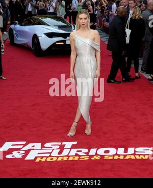 Jul 23, 2019 - London, England, UK - Fast & Furious: Hobbs & Shaw Screening Fotoausstellungen: Vanessa Kirby Stockfoto