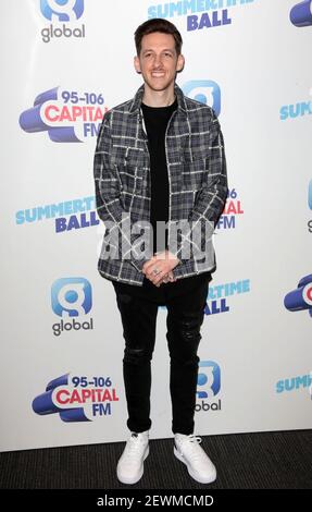 Jun 08, 2019 - London, England, UK - Capital Radio Summertime Ball, 2019Photo Shows: Sigala Stockfoto