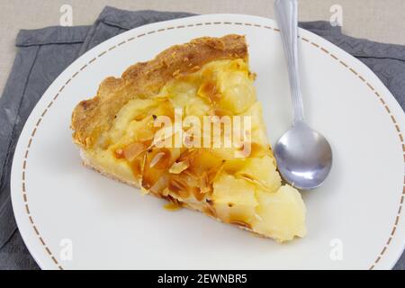 Scheibe der Torte Stockfoto