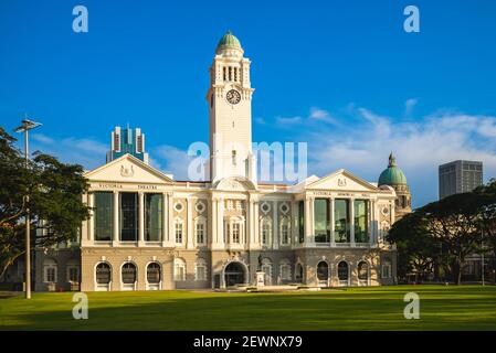 Victoria Theatre und Concert Hall in Singapur Stockfoto