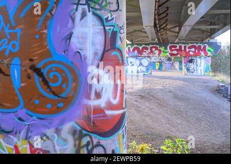 Pamona ehemalige Docks, Salford Quays Stockfoto