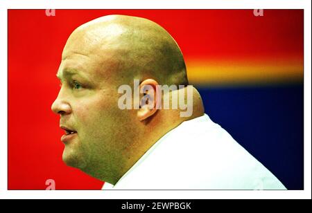 Super Heavyweight BUTTERBEAN Eric Esch trainiert im Kronk Gym in Kentish Town, London. Stockfoto