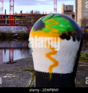 Pamona ehemalige Docks, Salford Quays Stockfoto