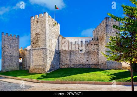 Loule Castle, Faro Bezirk, Algarve, Portugal, Europa Stockfoto