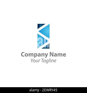 S Letzteres Logo - Immobilien Logo - Bauherren Logo Vorlage.EPS 10 Stock Vektor