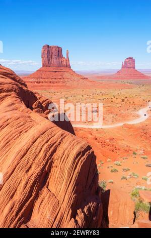 Monument Valley, Arizona, Vereinigte Staaten von Amerika, Nordamerika Stockfoto