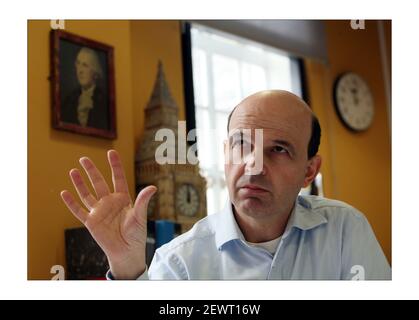 Mark Damazer control BBC Radio Four 4 und digital 7 Foto von David Sandison The Independent Stockfoto